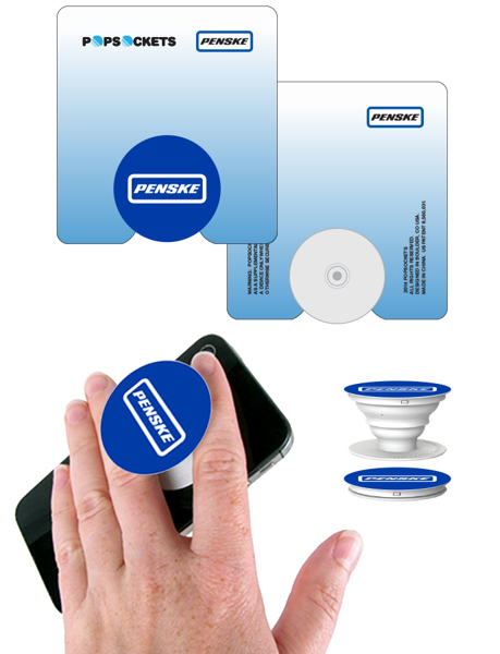 Picture of -D- PopSocket for back of Mobile Phone