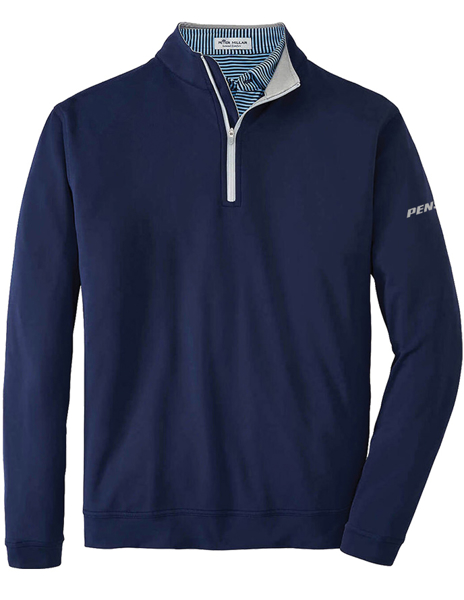 Picture of Peter Millar Men's Perth Stretch Loop Terry Quarter-Zip