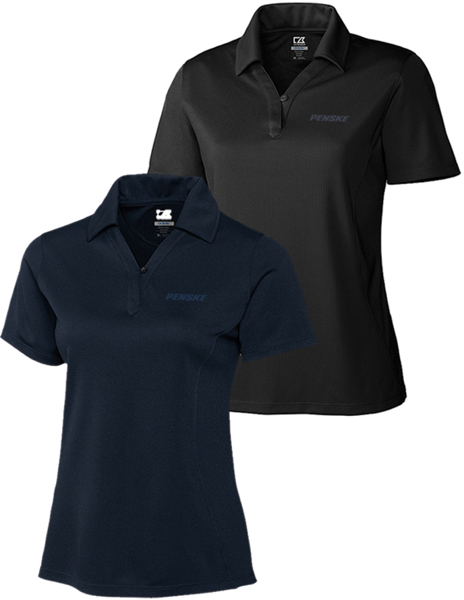Picture of Cutter & Buck Prospect Eco Textured Stretch Recycled Women's Short Sleeve Polo